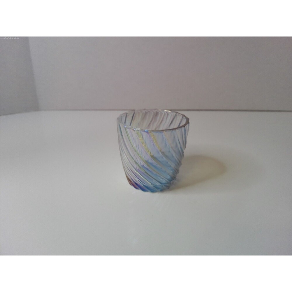 Iridescent Votive Candle Holder